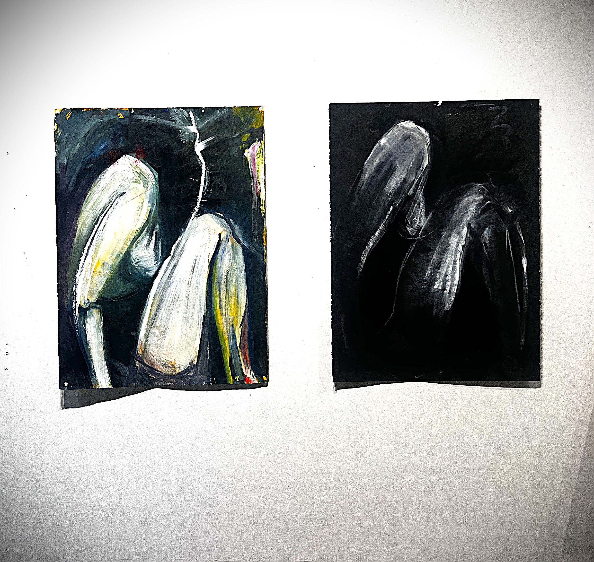 Woman Color and Woman BW